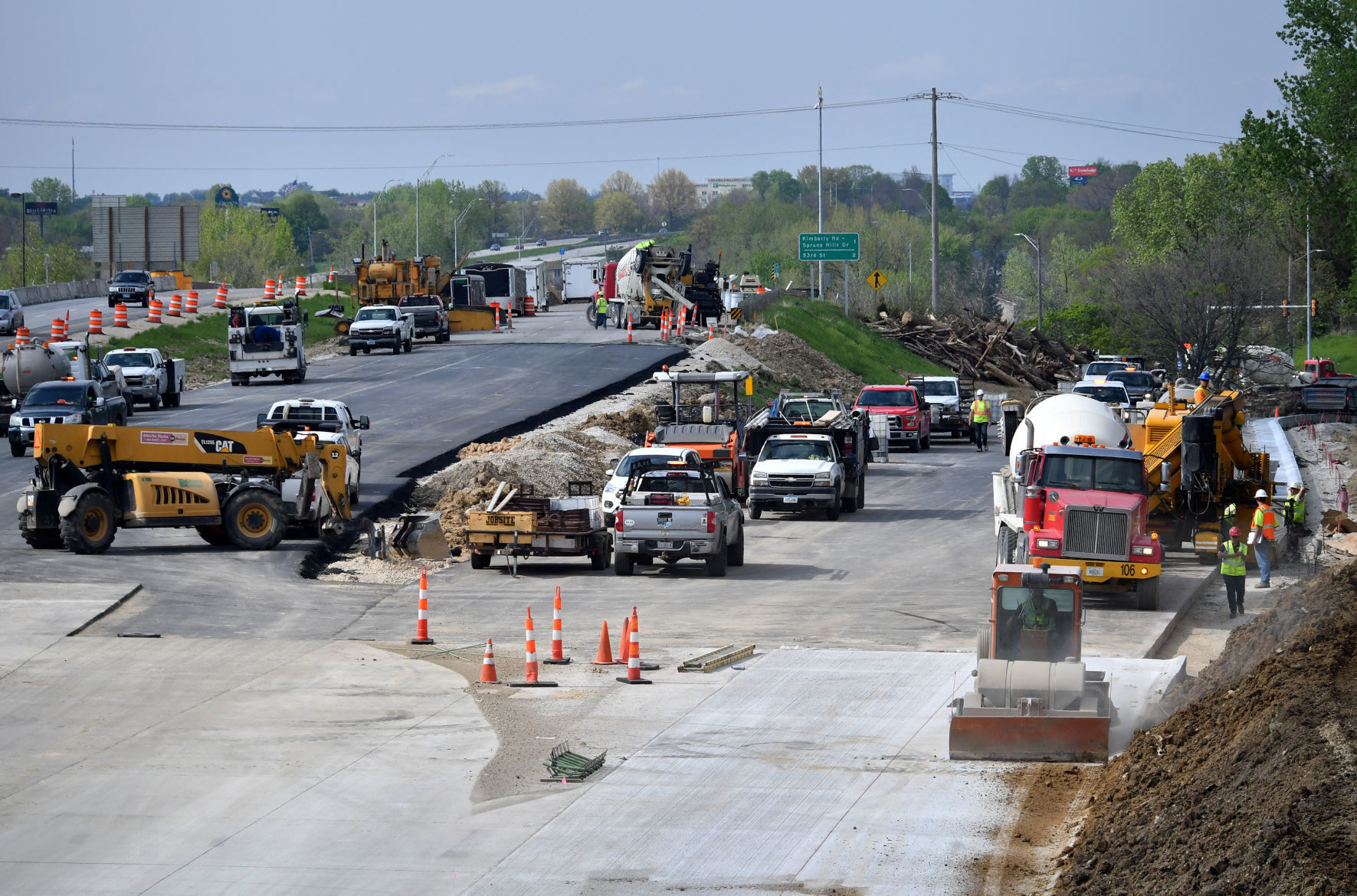 Interstate 74 bridge construction update